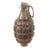 Original U.S. WWI Extremely Rare Ground-Dug Inert Mk. I Defensive Grenade with Original Fuse and Lever - Relic Condition
