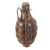 Original U.S. WWI Extremely Rare Ground-Dug Inert Mk. I Defensive Grenade with Original Fuse and Lever - Relic Condition
