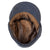 Original German WWII Luftwaffe M43 Einheitsmütze Field Cap with RBNr. Marking, Size 58, Dated 1944