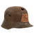 Original Imperial German WWI U.S. CAC Mail-Home Battle-Damaged M16 Stahlhelm Helmet Captured by Lieut. Harry C. Roth, 55th Regiment Coastal Artillery Corps - Q66