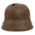 Original Imperial German WWI U.S. CAC Mail-Home Battle-Damaged M16 Stahlhelm Helmet Captured by Lieut. Harry C. Roth, 55th Regiment Coastal Artillery Corps - Q66
