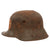 Original Imperial German WWI U.S. CAC Mail-Home Battle-Damaged M16 Stahlhelm Helmet Captured by Lieut. Harry C. Roth, 55th Regiment Coastal Artillery Corps - Q66