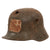 Original Imperial German WWI U.S. CAC Mail-Home Battle-Damaged M16 Stahlhelm Helmet Captured by Lieut. Harry C. Roth, 55th Regiment Coastal Artillery Corps - Q66