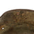 Original Imperial German WWI Named M16 Stahlhelm Helmet with Zig-Zag Panel Camouflage Paint - Stamped ET66 Original Items