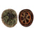 Original U.S. Korean War USMC WWII Front Seam Swivel Bale M1 Helmet with First Pattern USMC Camouflage Cover & Firestone Liner Original Items