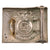 Original German Pre-WWII Early SS EM/NCO Nickel-Silver Belt Buckle - Unmarked Original Items
