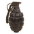 Original U.S. WWI Extremely Rare Inert Mk. I Defensive Grenade with Original Fuse and Lever