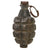 Original U.S. WWI Extremely Rare Inert Mk. I Defensive Grenade with Original Fuse and Lever - Excellent Original Items