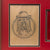 Original German WWII Russian Front Ostmedaille with Named Award Document to Alfred Lechner, Kraftwagen-Transport-Abteilung 567 & Pencil Artwork - Modern Custom Framed - 21” x 13”