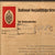 Original German Pre-WWII Framed 1935 NSKOV Employment Document for War Veteran Wilhelm Blessin with Membership Badge, 13" x 18 1/2" Original Items