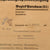 Original German Pre-WWII Framed 1935 NSKOV Employment Document for War Veteran Wilhelm Blessin with Membership Badge, 13" x 18 1/2" Original Items