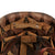 Original U.S. WWII McCord Front Seam Swivel Bale Helmet with Replicated Medic 327th Glider Infantry Airborne Markings & CAPAC Liner Original Items