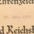 Original German WWII Framed 40-Year Gold Faithful Service Decoration with Named Award Document to Oberwachtmeister Friedrich Wilhelm Riesterer - Dated 1939 - 18” x 18”