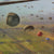 Original Signed Limited Edition Print: Framed “Angels from Above: Market Garden” by Matt Hall Signed by Seven Market Garden Veterans - VE 116/220 - 29 x 41”