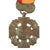 Original State of Vietnam First Indochina War Gallantry Cross Medal with 1953 Citation Certificate Named to Lieutenant Deo-Van-Chung