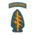 Original U.S. Vietnam War 5th SFG ABN Mobile Strike Force Certificate and Patch Group Named to Vietnamese Soldier - Chau Ry