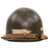 Original U.S. WWII M1 Front Seam Swivel Bale Helmet with Replicated Paratrooper Markings, Modified Chinstrap, and Modified Liner Original Items