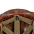 Original U.S. WWII M1 Front Seam Swivel Bale Helmet with Replicated Paratrooper Markings, Modified Chinstrap, and Modified Liner Original Items