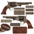 Original U.S. Civil War Rogers & Spencer Army Model .44 Percussion Revolver with Matching Numbers, RPB Martial Cartouche and Excellent Bore, Serial No. 1906 Original Items