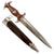 Original German WWII SA Dagger by E. & F. Hörster & Co. of Solingen with Excellent Blade and Scabbard, RZM M7/36