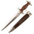 Original German WWII SA Dagger by E. & F. Hörster & Co. of Solingen with Excellent Blade and Scabbard, RZM M7/36