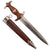 Original German WWII SA Service Dagger by Carl Eickhorn with Scabbard, 1941 Dated, RZM M7/66 Original Items