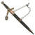 Original German Pre-WWII Early 1st Model Luftwaffe Fliegerdolch Dagger by WMW Waffen with OLC Chain Hanger & Portepee - 1934-1937