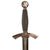 Original German WWII Early 1st Model Luftwaffe Dagger by WMW Waffen Max Weyersberg of Solingen with Scabbard, Chain and Belt Clip