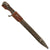 Original German WWI M1898/05 n/A Butcher Bayonet & Steel Scabbard with Leather Belt Frog by Carl Eickhorn - Dated 1917