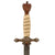 Original German WWII Kriegsmarine 2nd Model Naval Officer Dagger by Paul Weyersberg with Steel Lightning Bolt Scabbard and Lion Head Hangers Original Items