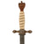 Original German WWII Kriegsmarine 2nd Model Naval Officer Dagger by Paul Weyersberg with Steel Lightning Bolt Scabbard and Lion Head Hangers Original Items