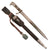 Original German WWII Wiesbaden Police Long Dress Bayonet by E. & F. Hörster with Matching Scabbard, Frog, and Troddel Original Items