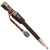 Original German WWII Wiesbaden Police Long Dress Bayonet by E. & F. Hörster with Matching Scabbard, Frog, and Troddel Original Items