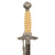 Original German WWII 2nd Model Luftwaffe Officer Dagger by Clemen & Jung of Solingen with Scabbard and Portepee