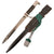 Original German Pre WWII Long Dress Sawback Bayonet by Carl Eickhorn with Scabbard, Frog, and Troddel Knot Original Items