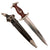 Original German WWII Early NSKK Dagger by Robert Herder with Black Scabbard and Rare Assmann Vertical Hanger Original Items