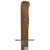 Original German WWII Luftwaffe Fallschirmjäger Fighting Knife with Scabbard - Weimar Eagle 5 Marked Original Items