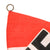 Original German Pre-WWII / WWII HJ Youth Organization Bicycle Pennant with Metal Suspension Rings, 5 1/2" x 9 7/16"