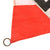 Original German Pre-WWII / WWII HJ Youth Organization Bicycle Pennant with Metal Suspension Rings, 5 1/2" x 9 7/16"