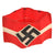 Original German WWII HJ Multi-Piece Membership Armband with Uniform Attachment Snaps