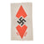 Original German 1930s-WWII HJ Proficiency Badge, Miniature, 1934 Porcelain Event Pin & RZM Cloth Sports Insignia Lot