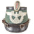 Original German WWII Late Pattern Metropolitan Police Shako by C. Pose with 1938 Dated Cockade and Chinstrap, Size 56cm