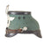 Original German WWII Late Pattern Metropolitan Police Shako by C. Pose with 1938 Dated Cockade and Chinstrap, Size 56cm