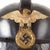 Original German WWII Early 1st Pattern NSKK Padded Leather Crash Helmet with RZM Label, Size 58cm