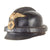 Original German WWII Early 1st Pattern NSKK Padded Leather Crash Helmet with RZM Label, Size 58cm