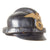 Original German WWII Early 1st Pattern NSKK Padded Leather Crash Helmet with RZM Label, Size 58cm