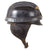 Original German WWII Early 1st Pattern NSKK Padded Leather Crash Helmet with RZM Label, Size 58cm