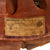 Original German WWII Early 1st Pattern NSKK Padded Leather Crash Helmet with RZM Label, Size 58cm