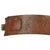Original German Pre-WWII Luftwaffe EM/NCO Brown Leather Belt by Carl Hepting & Co. with Early Droop Tail Eagle Aluminum Buckle, Dated 1937 Original Items