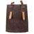 Original German Pre-WWII Luftwaffe Officer M35 Brown Leather Dispatch Map Case by Heinrich Sohn, Depot and Unit Marked, Dated 1938